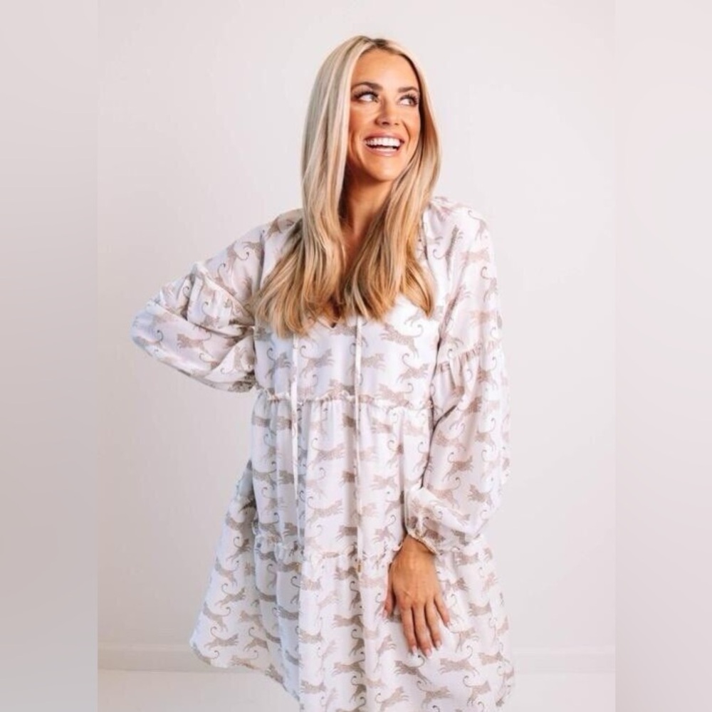 J. Marie The Maxine Long Sleeve Dress - Size M